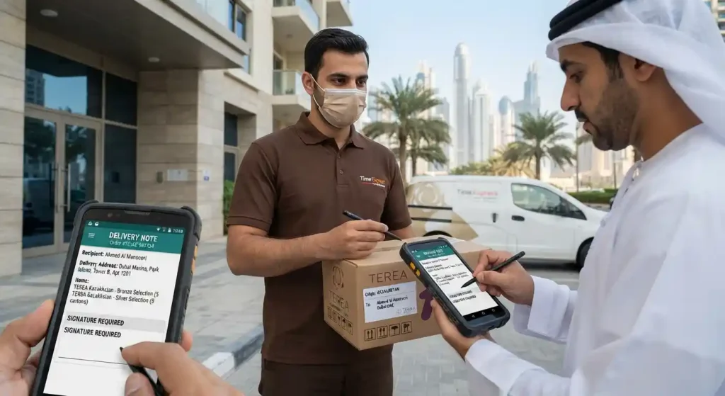 TEREA Kazakhstan Delivery Notes for Dubai and the UAE